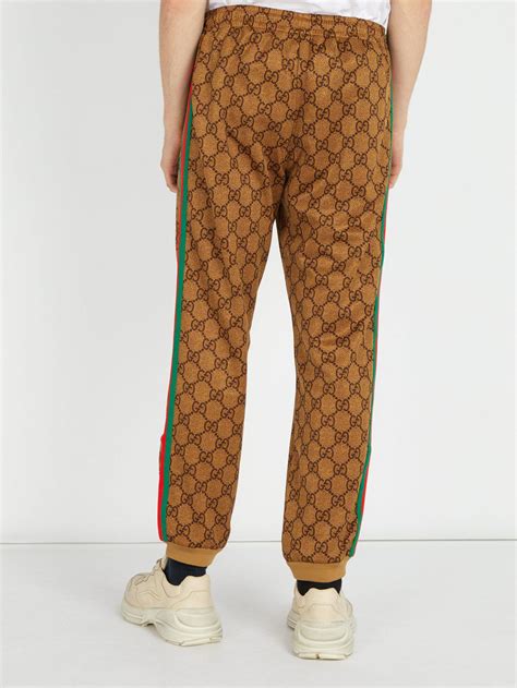 gucci sweatpants brown|gucci sweatpants tiktok.